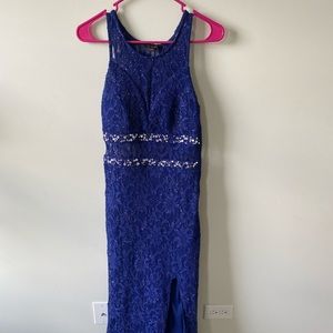 Beautiful navy sparkly dress